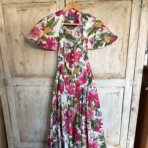 Foxy Lady Vintage Cotton Dress, Size 4
